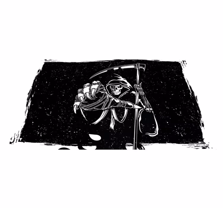 Evil silhouette original decal placemats - TenStickers