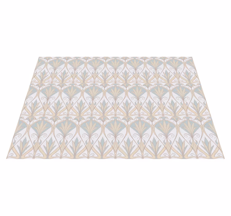 Elegant floral composition placemat - TenStickers