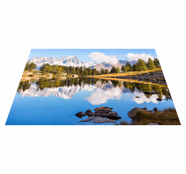 Colourful landscape original placemats - TenStickers