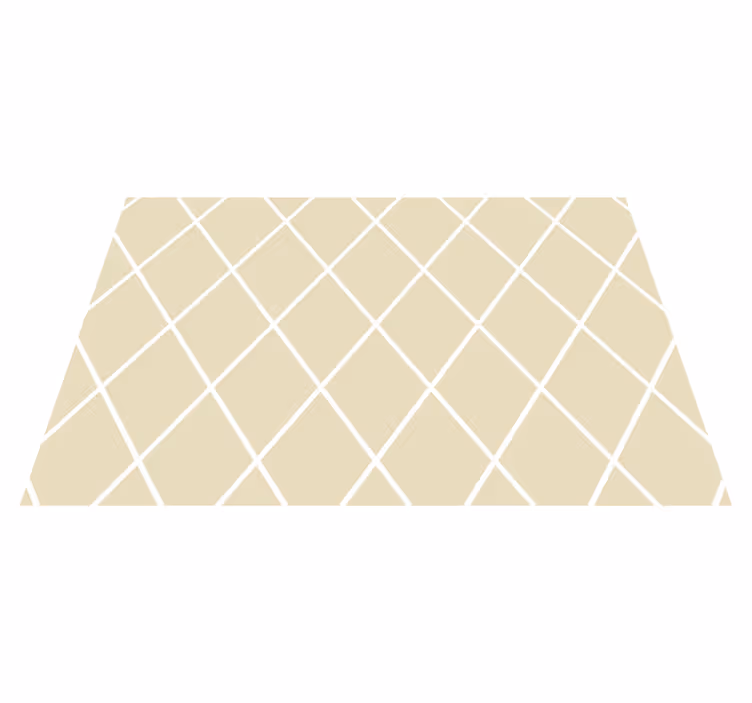 Placemat with geometric diagonal design - TenStickers