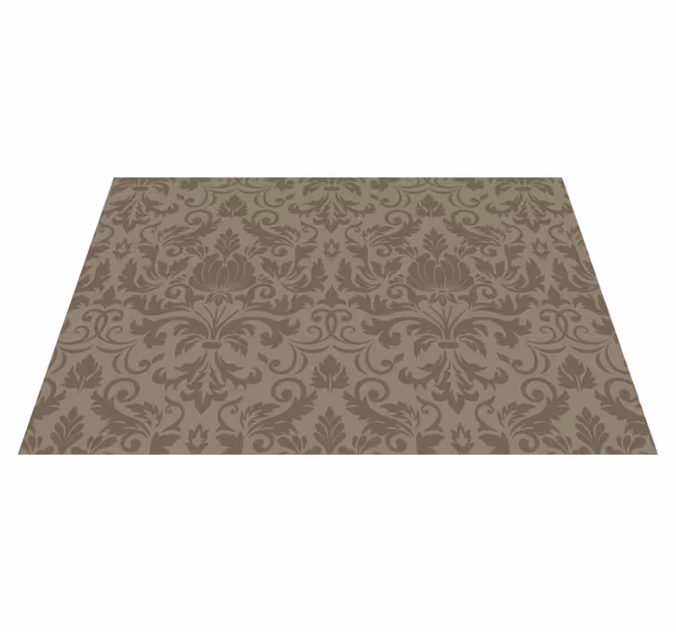Placemat intricate botanical design - TenStickers