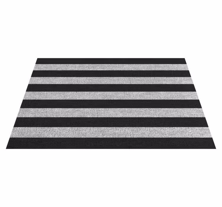 Modern placemat striped dining table mat - TenStickers
