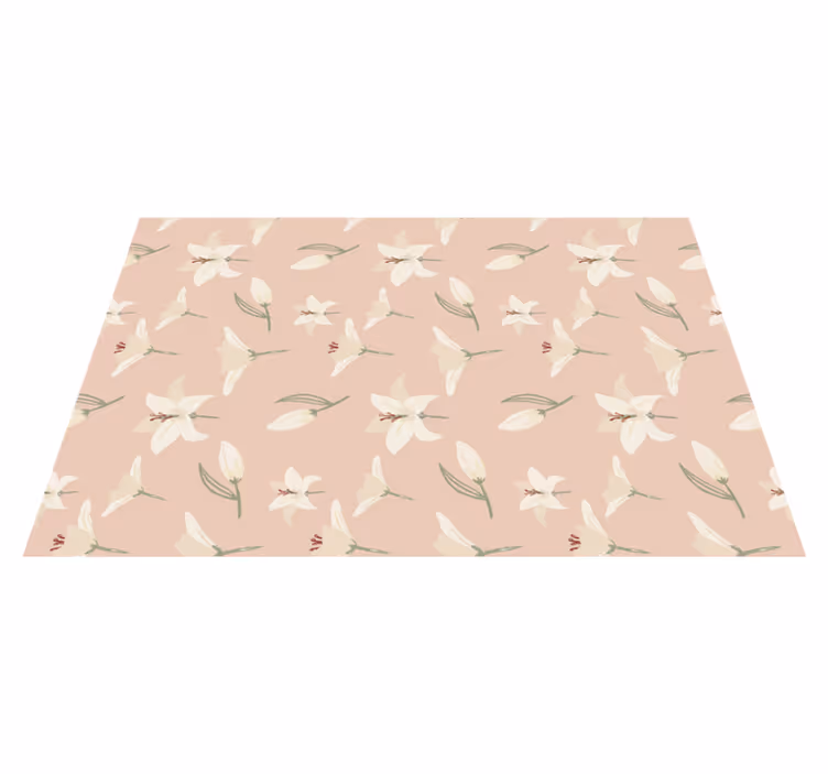 Christmas placemat floral table linen - TenStickers