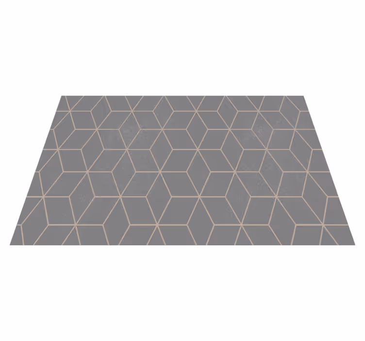 Placemat with hexagonal pattern surface - TenStickers