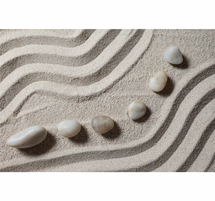 Bathroom wall mural zen meditation - TenStickers
