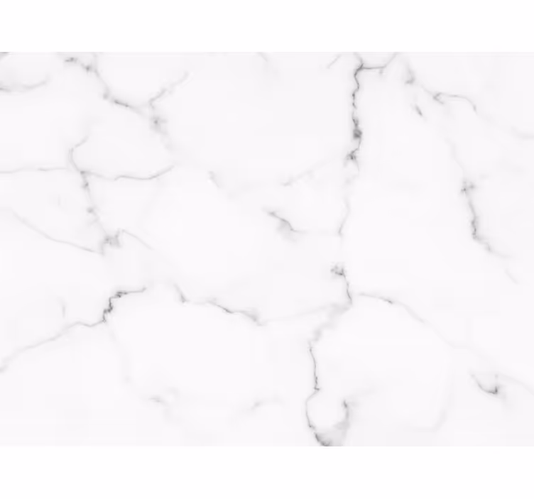 Entrance wall mural white marble design - TenStickers