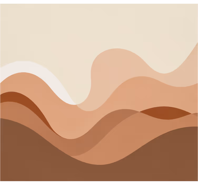 Terracotta texture wall mural - TenStickers