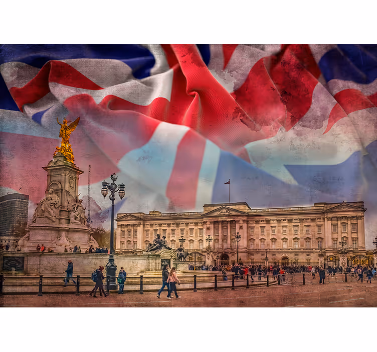 Buckingham Palace London Wall Mural - TenStickers