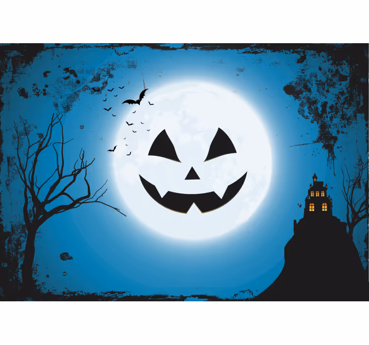 Tim Burton's nightmare before Xmas wall mural - TenStickers