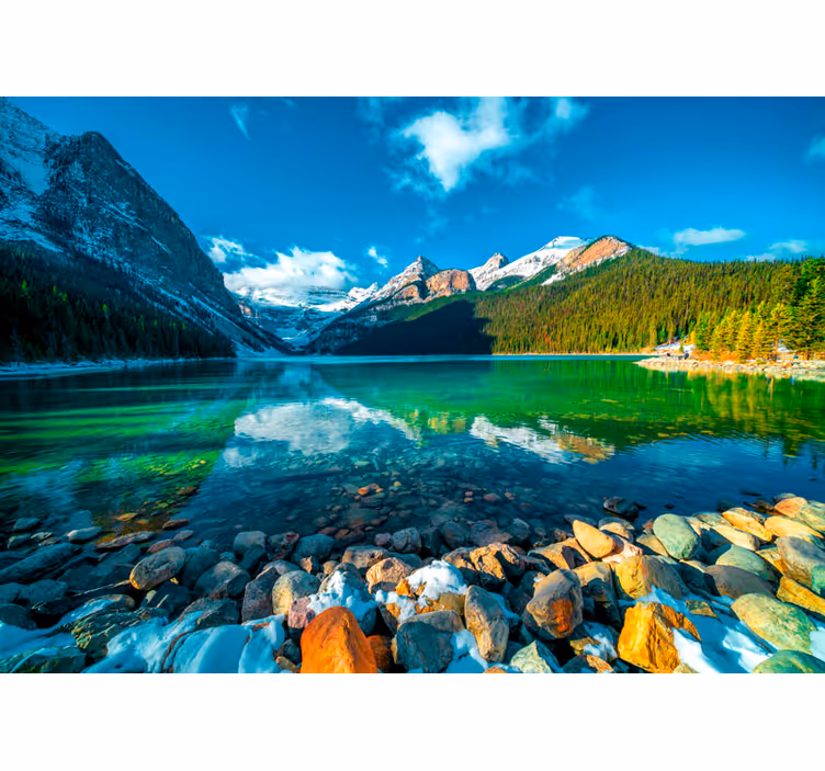 Tatry mountains wall mural - TenStickers