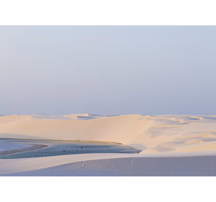 Tranquil desert hills desert wall mural - TenStickers