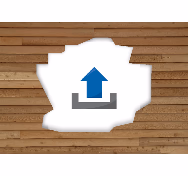 Landscape wall mural alpine lake viewpoint - TenStickers