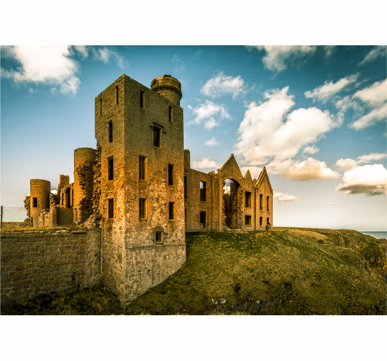 Wall mural ireland historic stone fortress - TenStickers