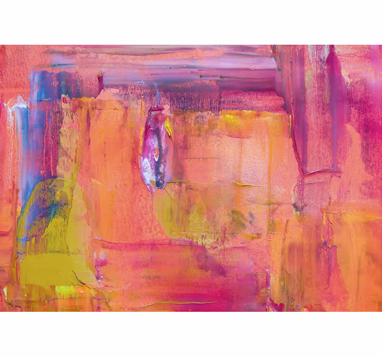 Pink shades abstract Urban Art Wall Mural - TenStickers