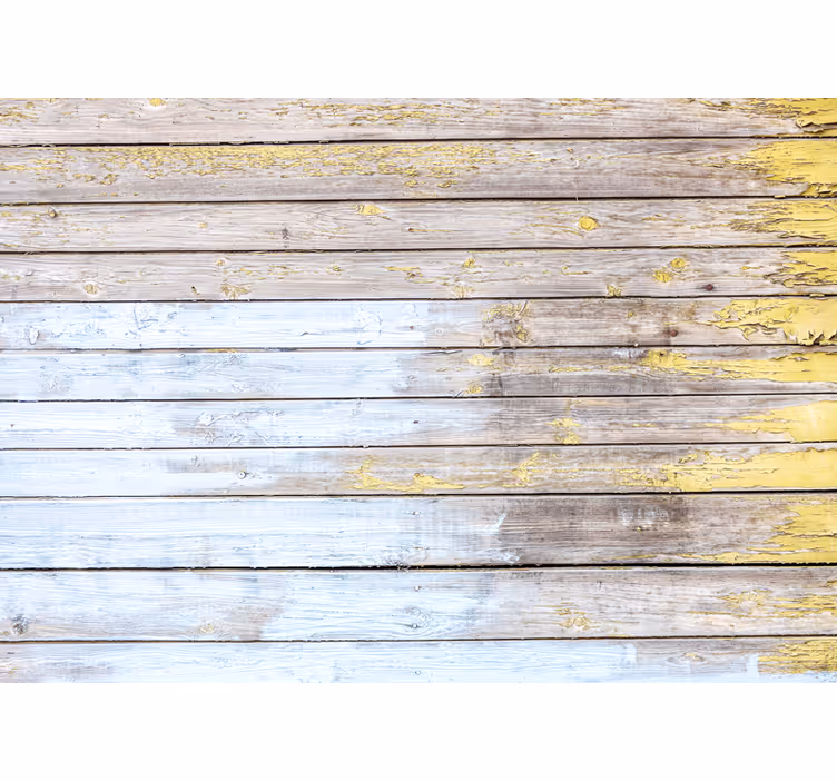 Stone wall mural rustic wood texture design - TenStickers