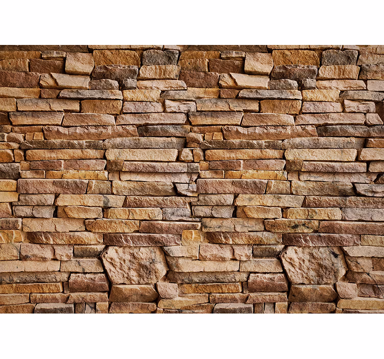 Organic Rock Surface stone wall mural - TenStickers