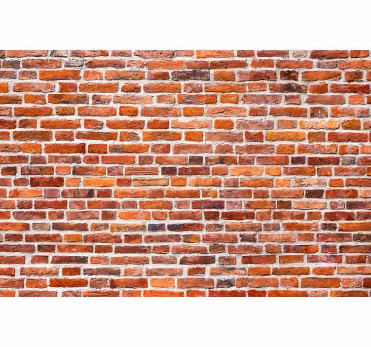Classic bricks "Industrial Style" wall mural - TenStickers