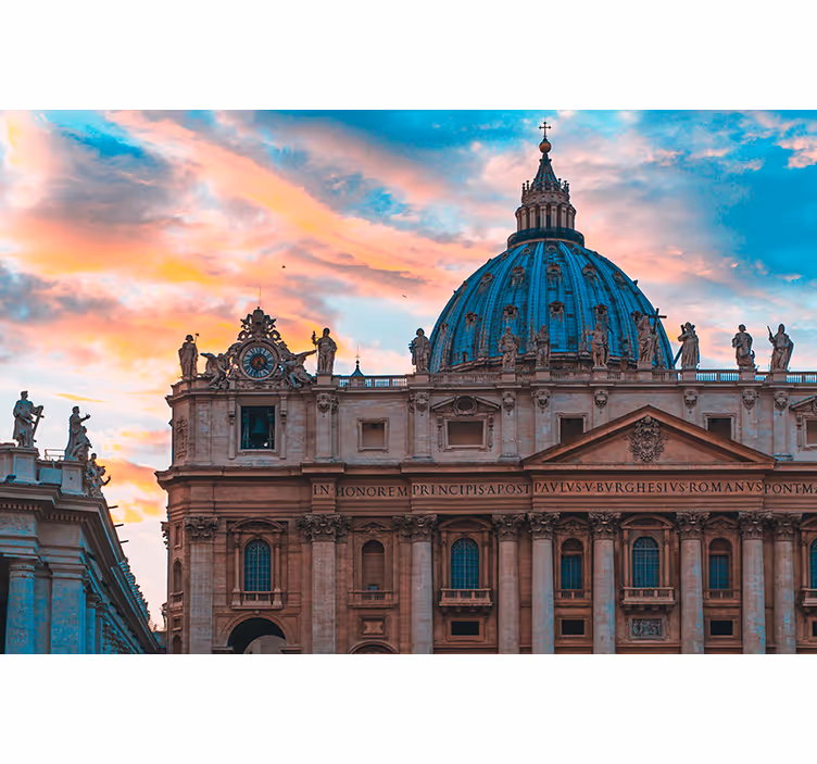 St. peter's basilica in vatican city wall mural - TenStickers