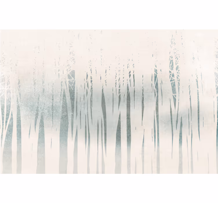 Scandinavian style forest Abstract Wall Murals - TenStickers