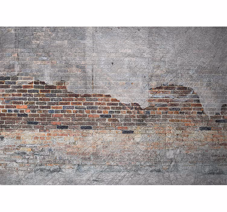 Stone wall mural urban brick texture - TenStickers