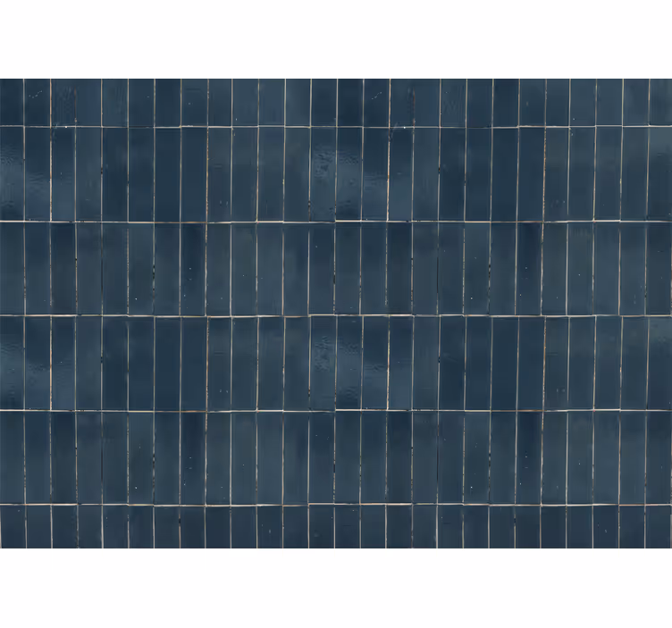 Gray Tiles Bathroom Mural - TenStickers