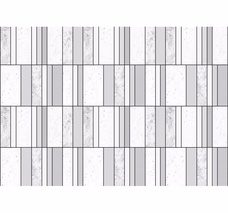 Marble pattern Bathroom Mural - TenStickers