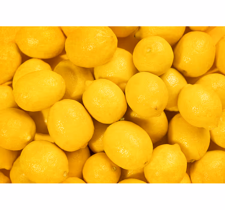 Lemons Image Kitchen Wall Mural - TenStickers