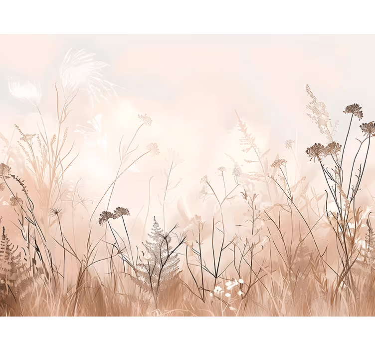 Reeds Plant nature wall mural - TenStickers