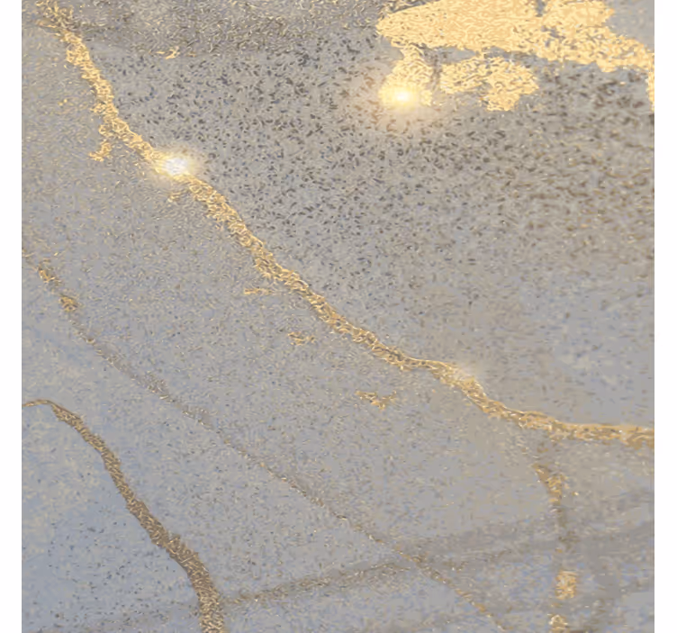 Coasters with elegant gold foil finish - TenStickers
