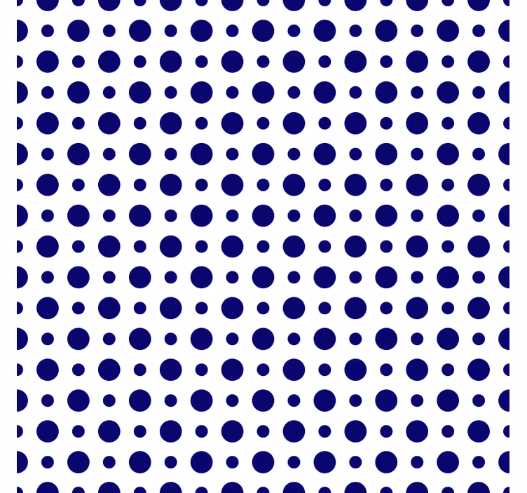 Coasters bold polka dot design - TenStickers