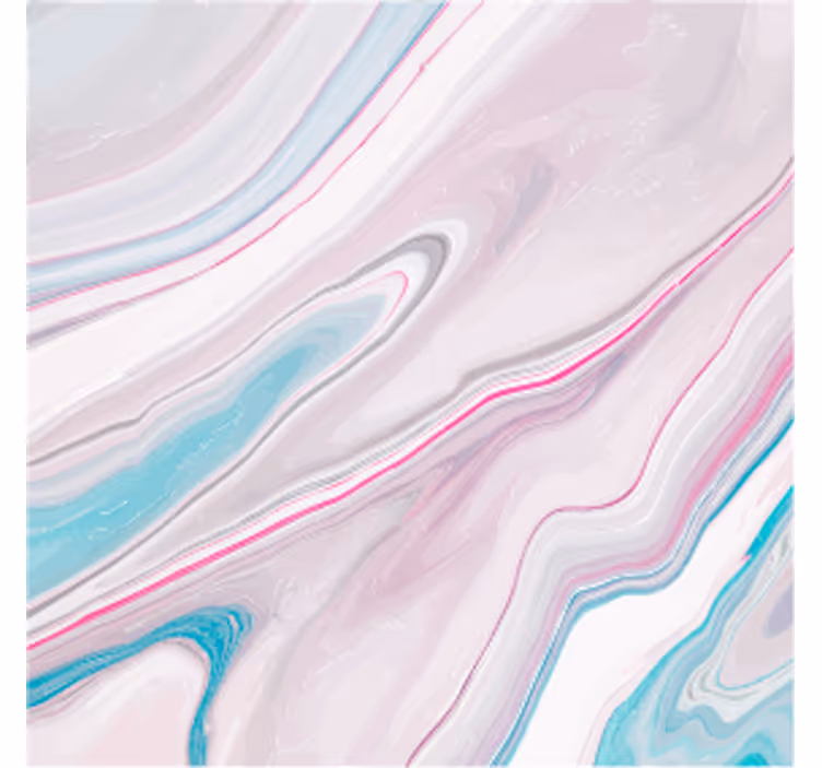 Coasters with swirled color patterns - TenStickers