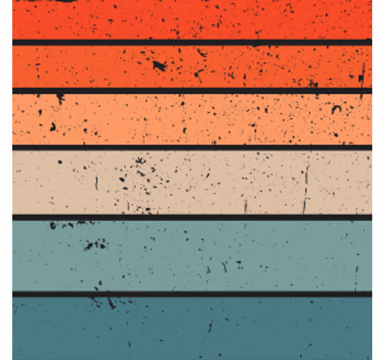 Textured striped layers coasters - TenStickers