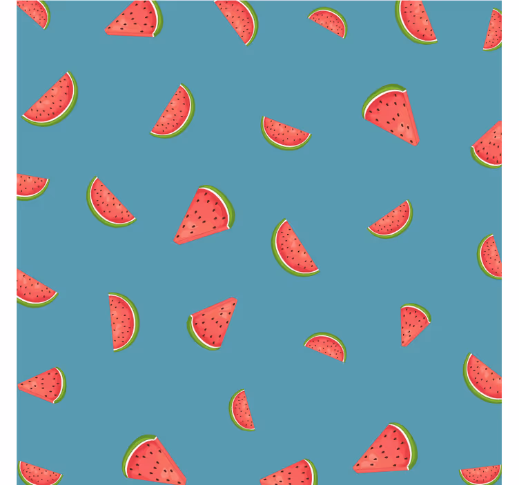 Cute watermelons more coasters - TenStickers
