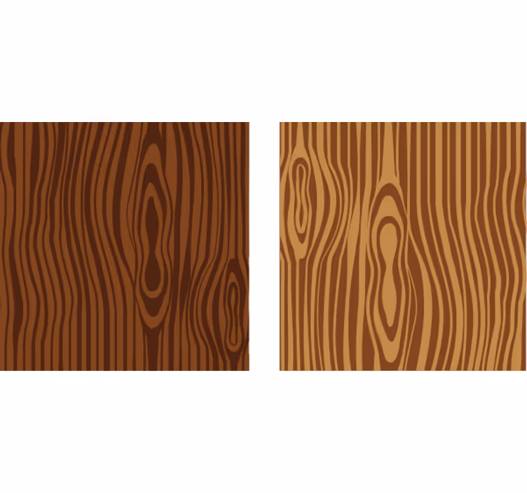 Coasters with natural wood grain pattern - TenStickers