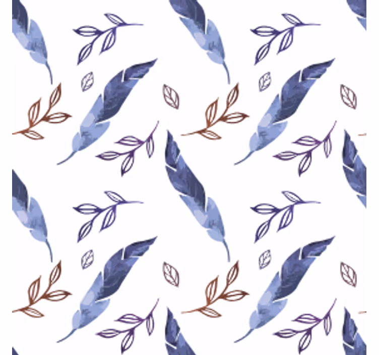 Coasters foliage watercolor designs - TenStickers