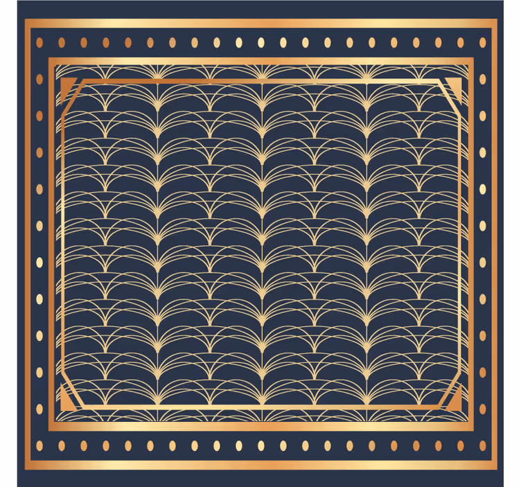 Coasters with elegant geometric design - TenStickers