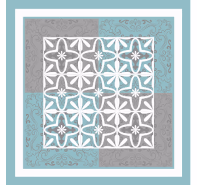 Florence style tile coasters - TenStickers