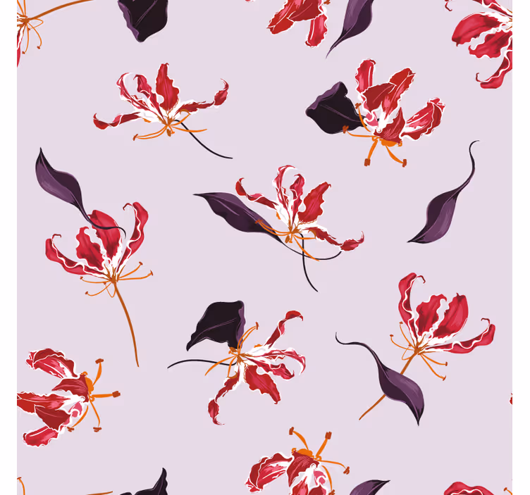 Floral motif elegance coasters - TenStickers
