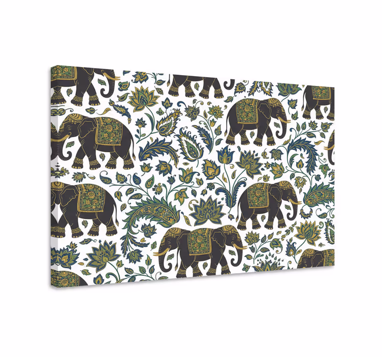 Elephant wallart realistic elephant design - TenStickers