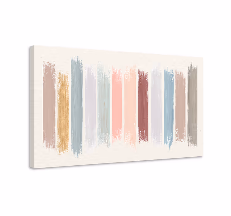 Abstract wall art  1 abstract brushstrokes art - TenStickers
