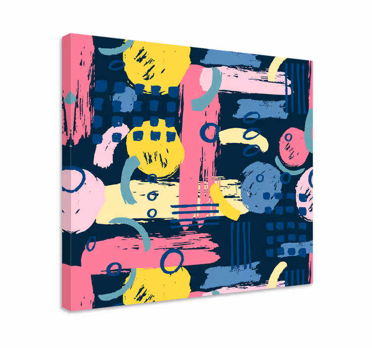Nonfigurative Natural Forms abstract wall art  1 - TenStickers