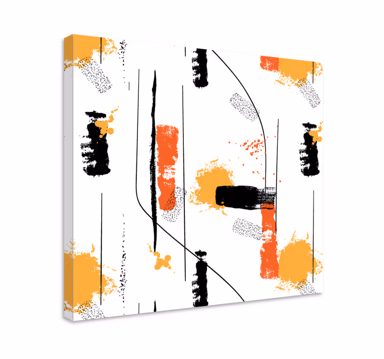 Nonrepresentational Expressionism abstract wall art  1 - TenStickers