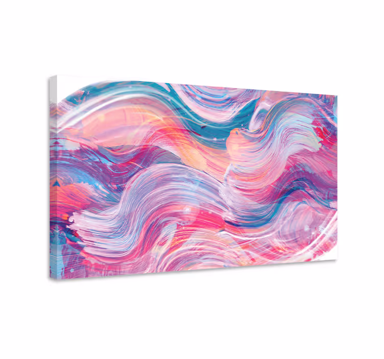 Colorful Swirl Patterns abstract wall art  1 - TenStickers