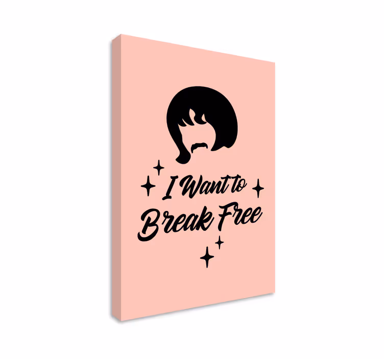 Quote canvas motivational phrase art - TenStickers