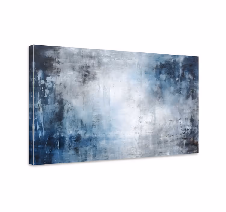 Abstract paing living room wall art - TenStickers