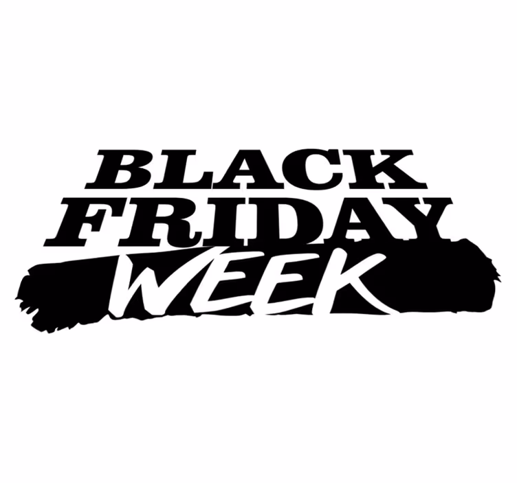 Black friday vinyl rug for an amazing week - TenStickers