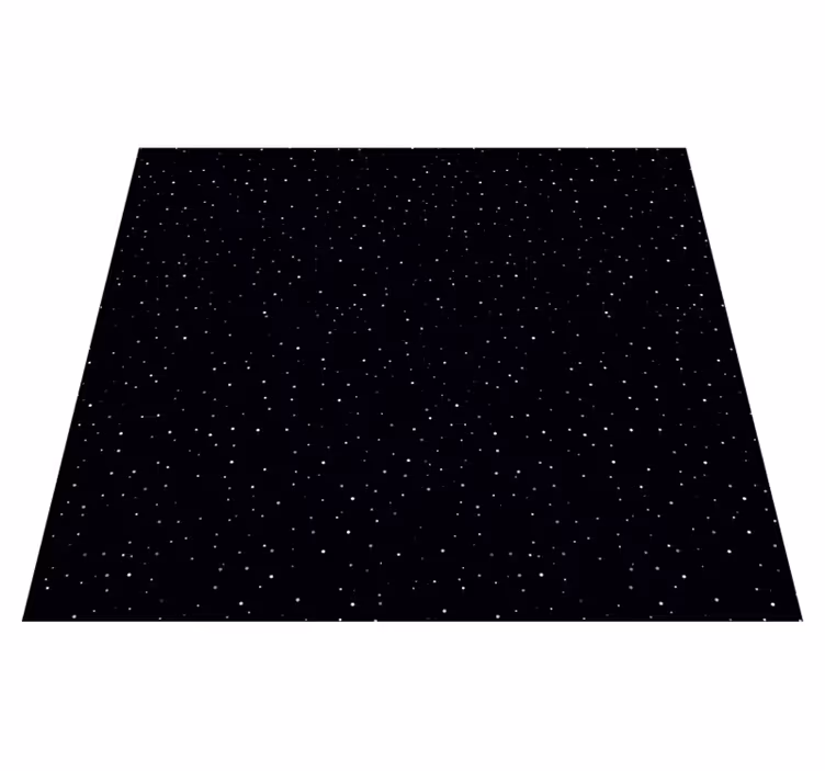 Bedroom vinyl rug starry sky design - TenStickers