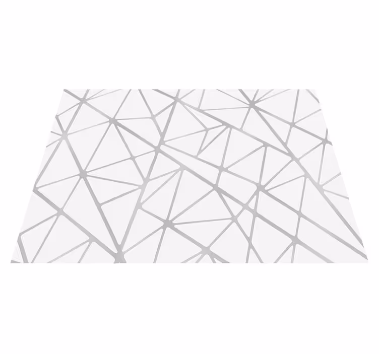 Artistic mural bedroom vinyl rug - TenStickers