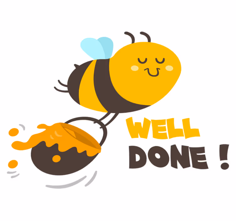 Kids vinyl rug for busy bees at play - TenStickers