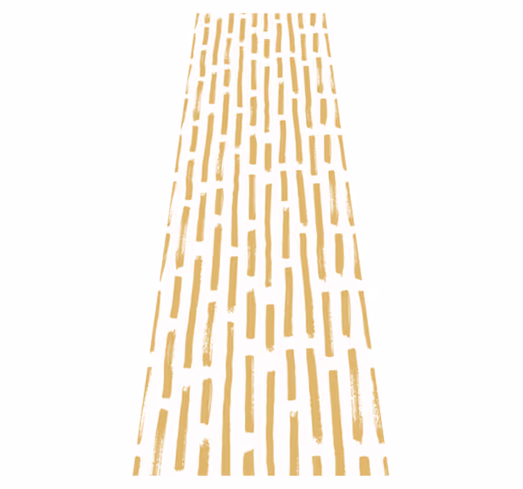 Vinyl rug bathroom light brown brush stroke design - TenStickers